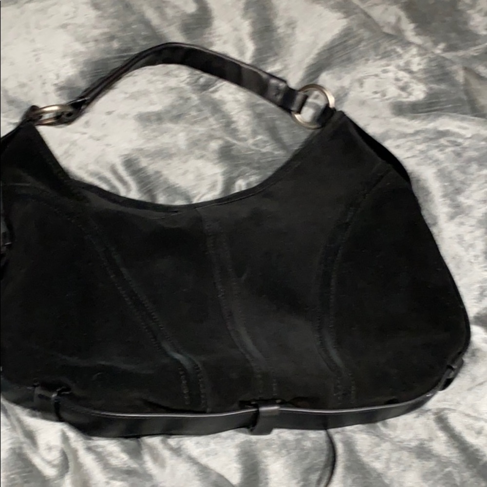 Black hobo bag